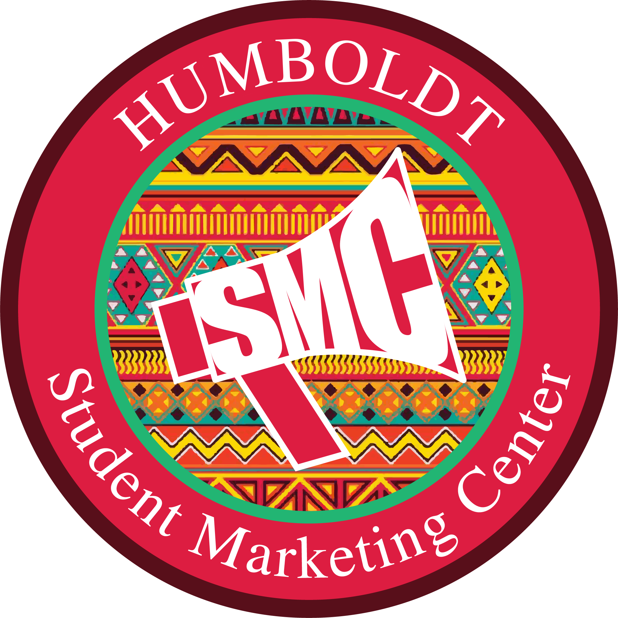 SMC Native American Logo with a basket design.
